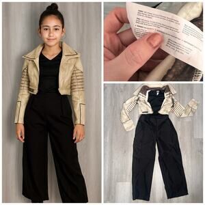 Kids Solo Lady Qira Starwars Halloween Cosplay Costume Child’s Medium Girls